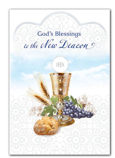 New Deacon Ordination Greeting Card