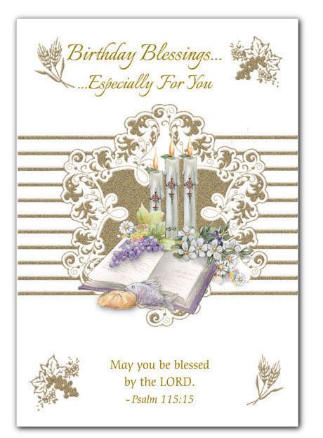 Birthday Blessings Greeting Card