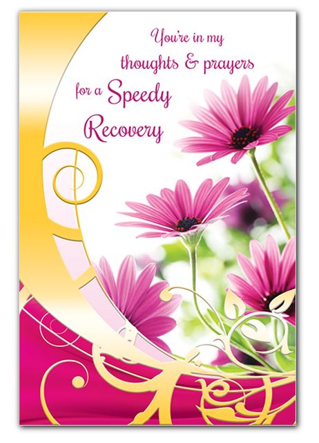 Get Well Speedy Recovery Greeting Card