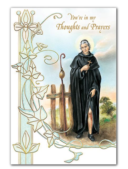 Get Well St. Peregrine Greeting Card