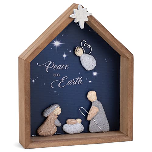 Peace On Earth Nativity Scene Figurine