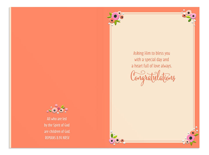 Love You, Daughter - Confirmation Greeting Card