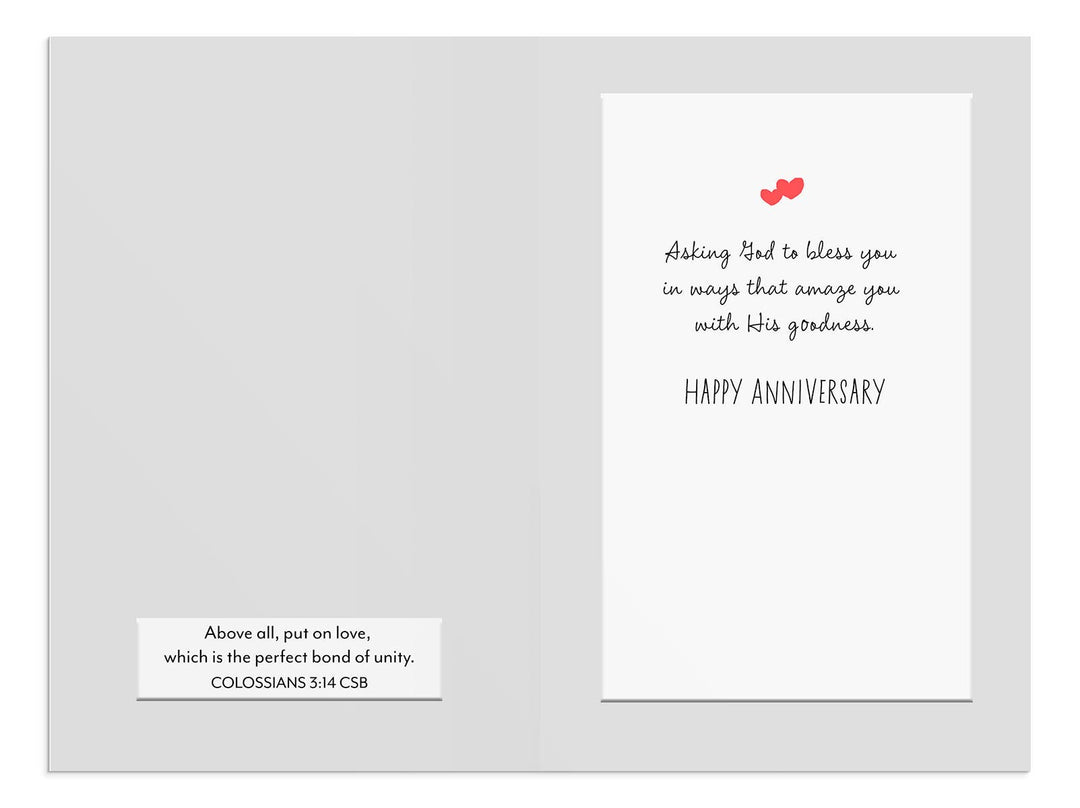 1st Anniversary Greeting Card