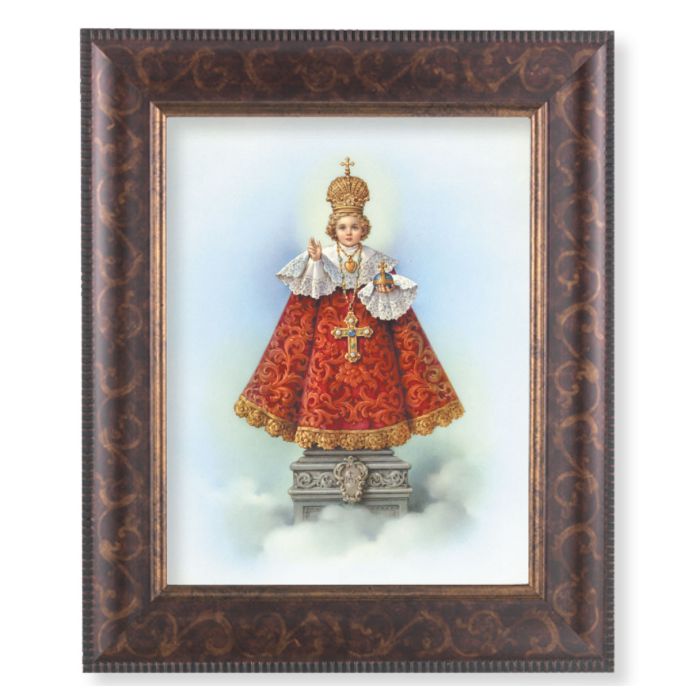 Art Deco Frame with an Infant of Prague Print