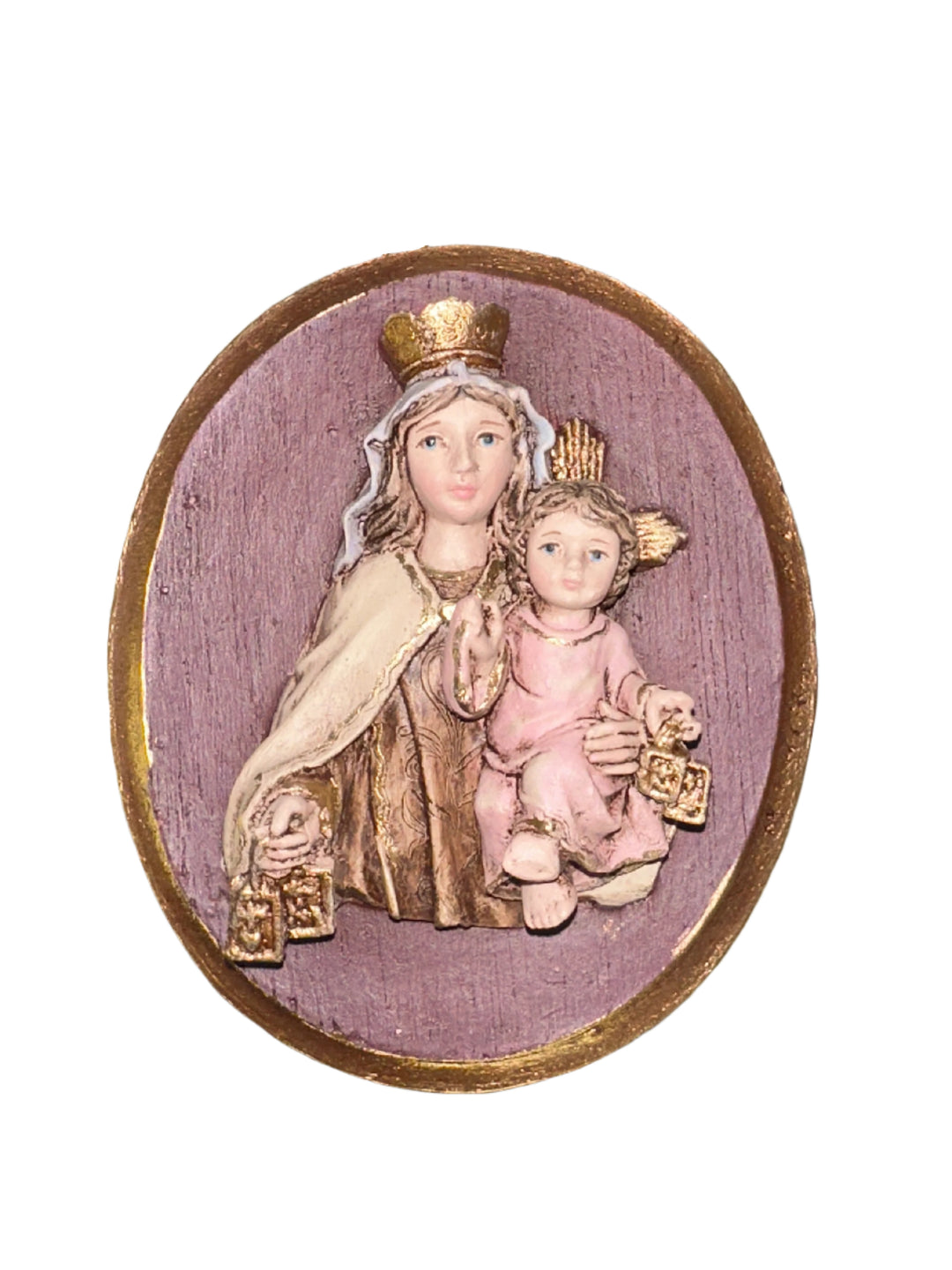 Virgin of Carmel Plaque