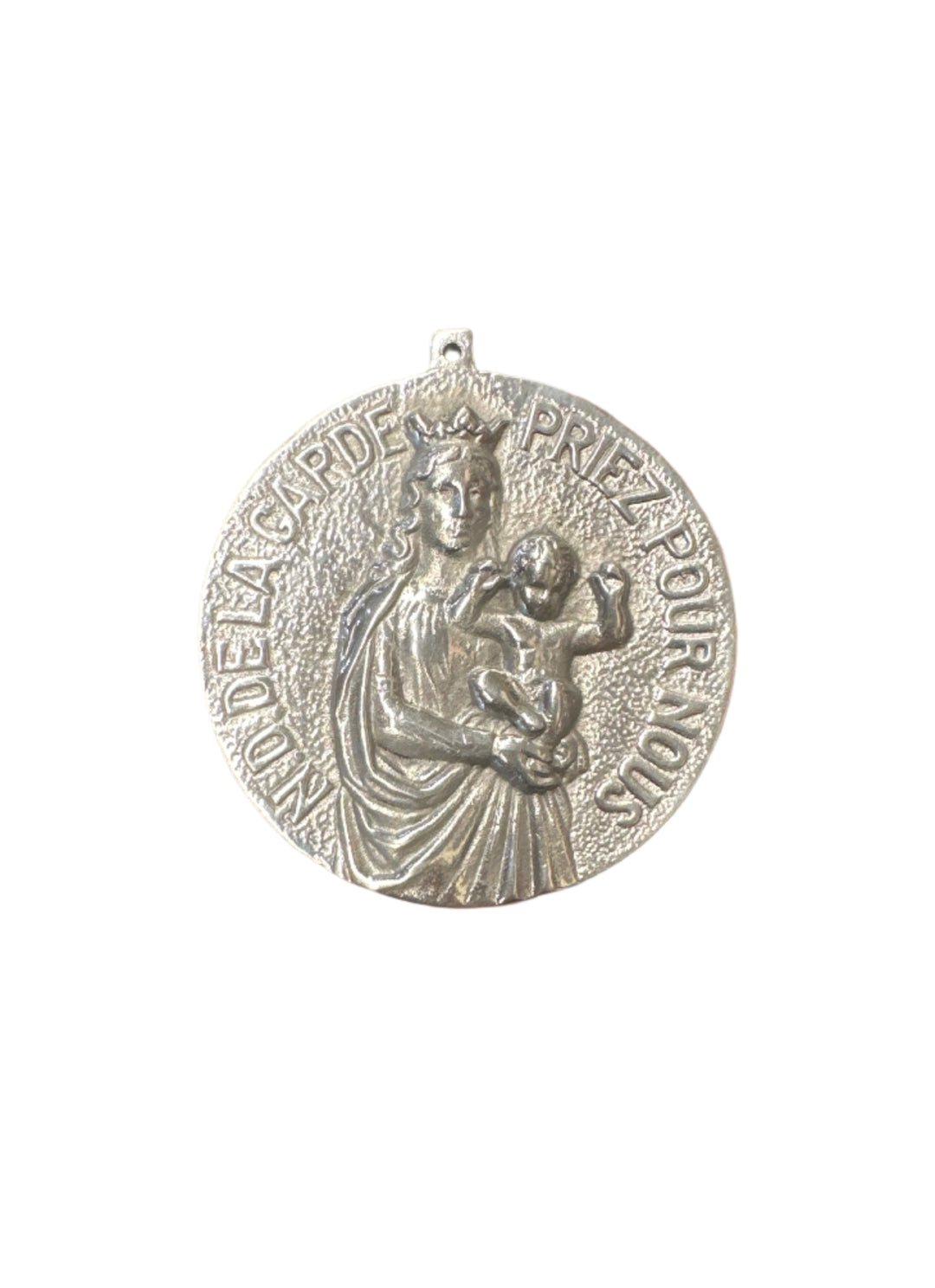 Our Lady of Mount Carmel Pewter Medal