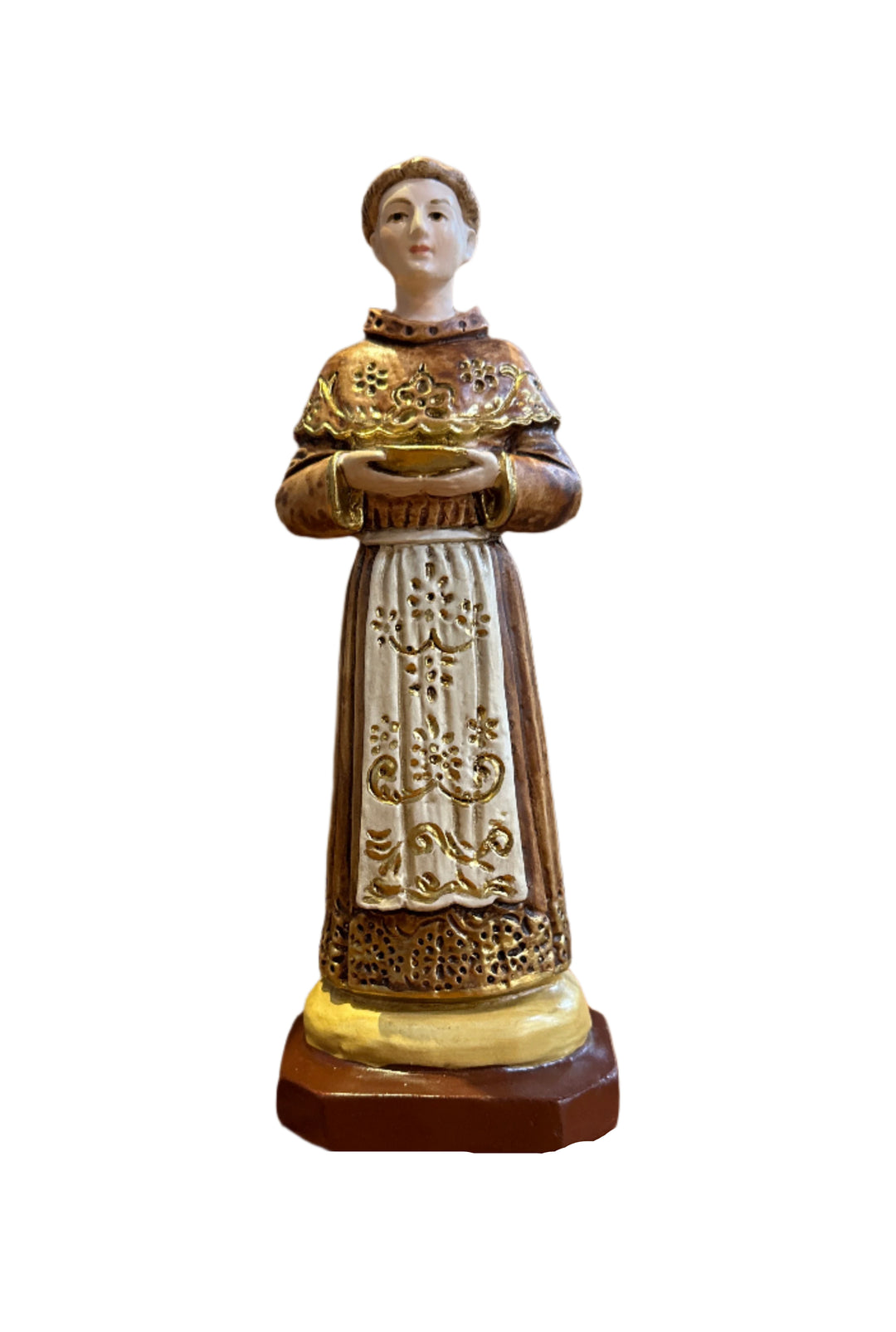 9" Handmade St. Pascual Statue