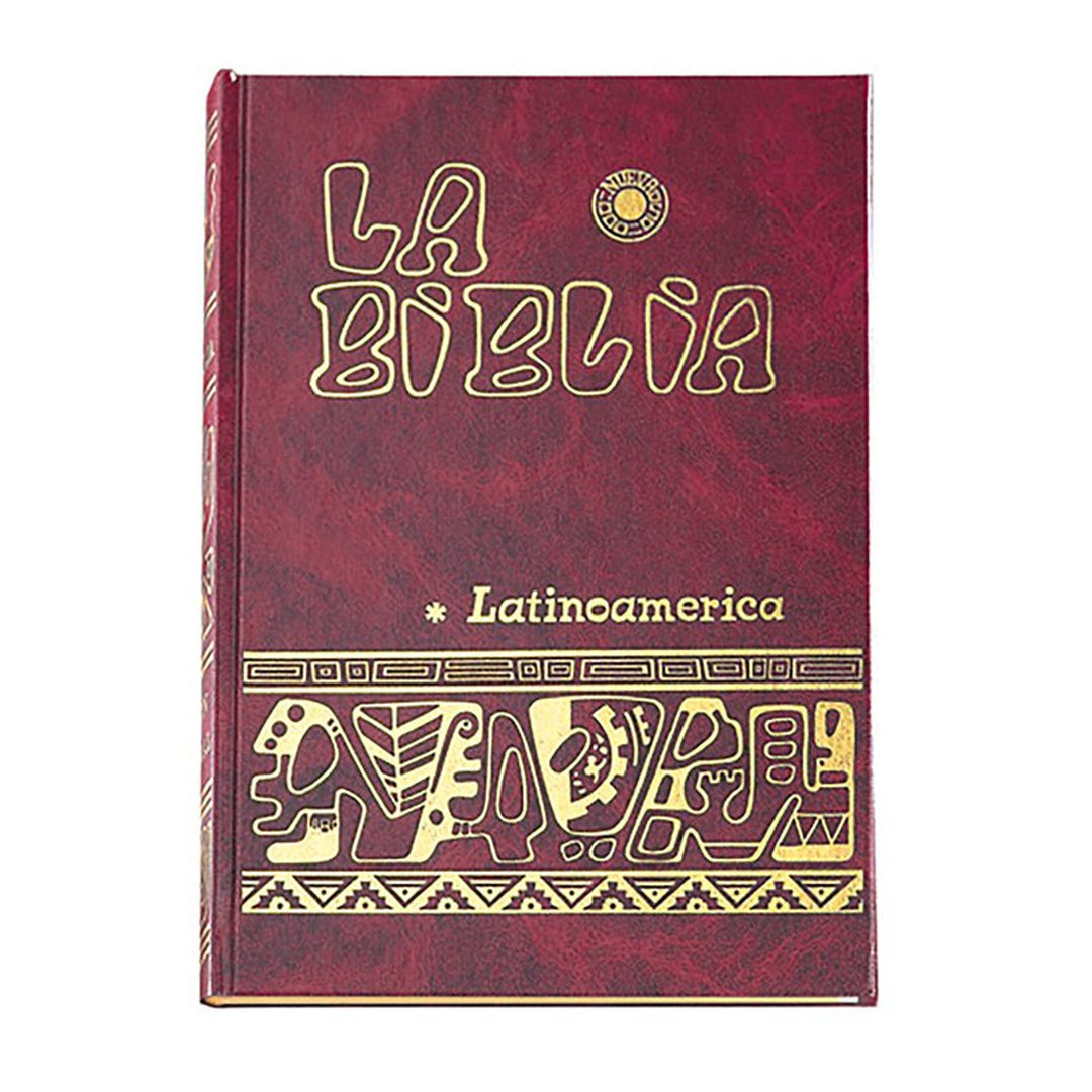 La Biblia Latinoamerica Hardcover Pocket Bible - Burgundy