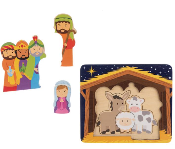 Nativity Layered Puzzle