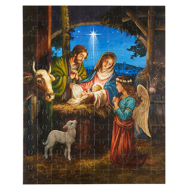 120 Piece Nativity Puzzle