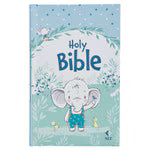 Blue Hardcover NLT Keepsake Bible for Kids