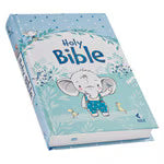 Blue Hardcover NLT Keepsake Bible for Kids