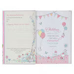 Blush Pink Hardcover NLT Keepsake Bible for Kids