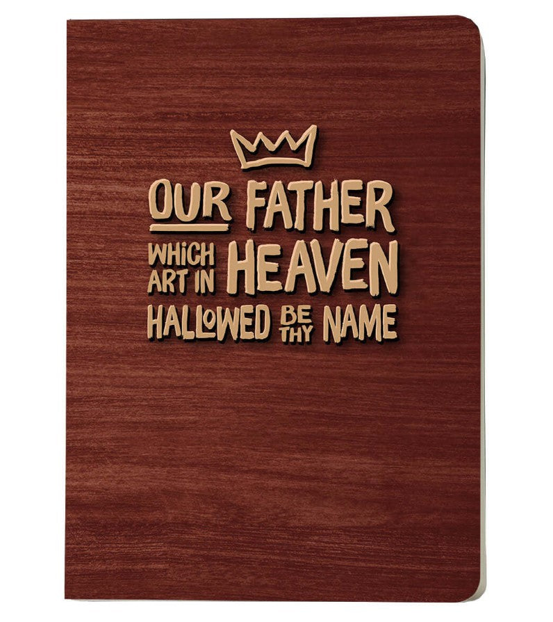 Lord's Prayer - Men's Paperback Journal