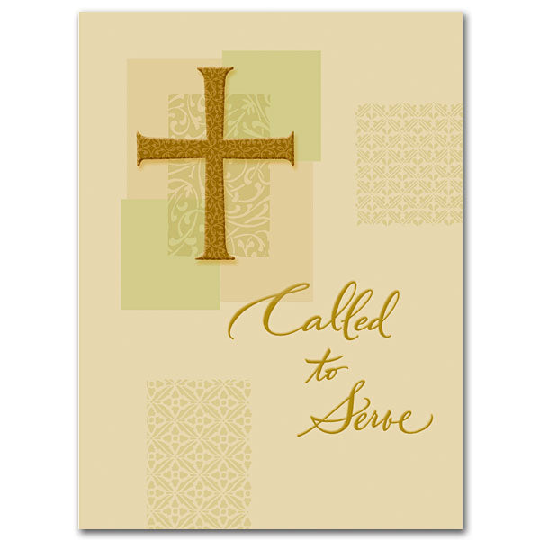 Called to Serve Ordination Congratulations Card