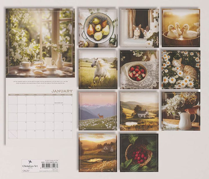 2027 The Earth is the Lord’s Large Wall Calendar - Psalm 24:1