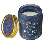 Be Still and Know Golden Rose Nordic Seaside Scented Candle - Psalm 46:10