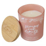 Strength and Dignity Grapefruit Scented Candle - Proverbs 31:25