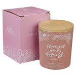 Strength and Dignity Grapefruit Scented Candle - Proverbs 31:25