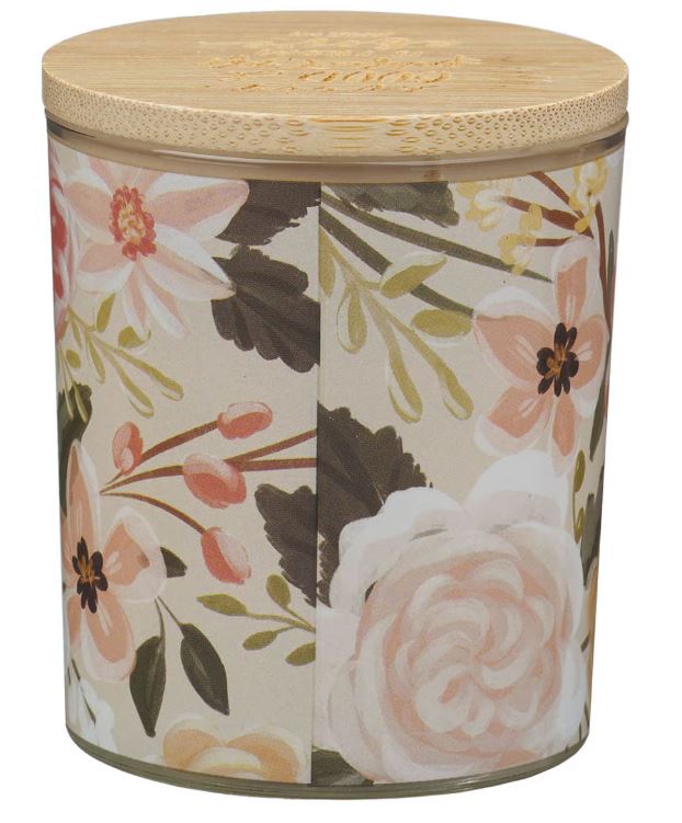 Every Good and Perfect Gift Rainwater Lotus Scented Candle - James 1:17