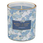 Be Still and Know Seaside Breeze Scented Candle in a Glass Jar - Psalm 46:10