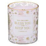 Bless and Keep You Scented Candle in Glass Jar - Numbers 6:24