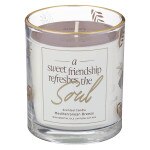 A Sweet Friendship Mediterranean Breeze Scented Candle