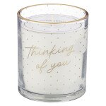 Thinking of You Bali Green Zest Scented Candle in a Glass Jar