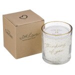 Thinking of You Bali Green Zest Scented Candle in a Glass Jar