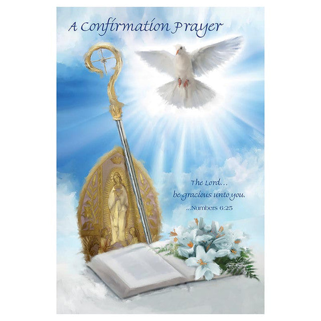 A Confirmation Prayer Card