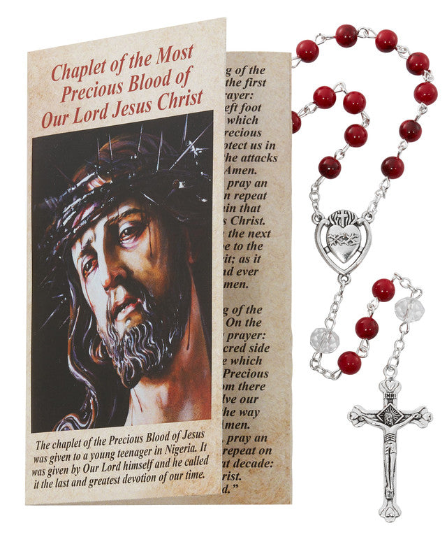 Precious Blood of our Lord Jesus Chaplet With Card