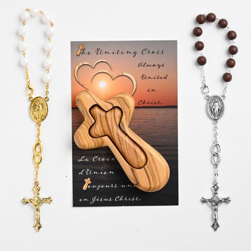 Unity Crosses and Duo Auto Rosaries