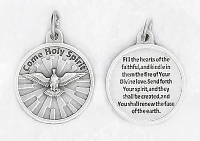 .75" Holy Spirit - 3/4 inch Double Sided Round Medal