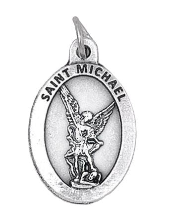 1" Saint Michael Premium Double Sided Medal