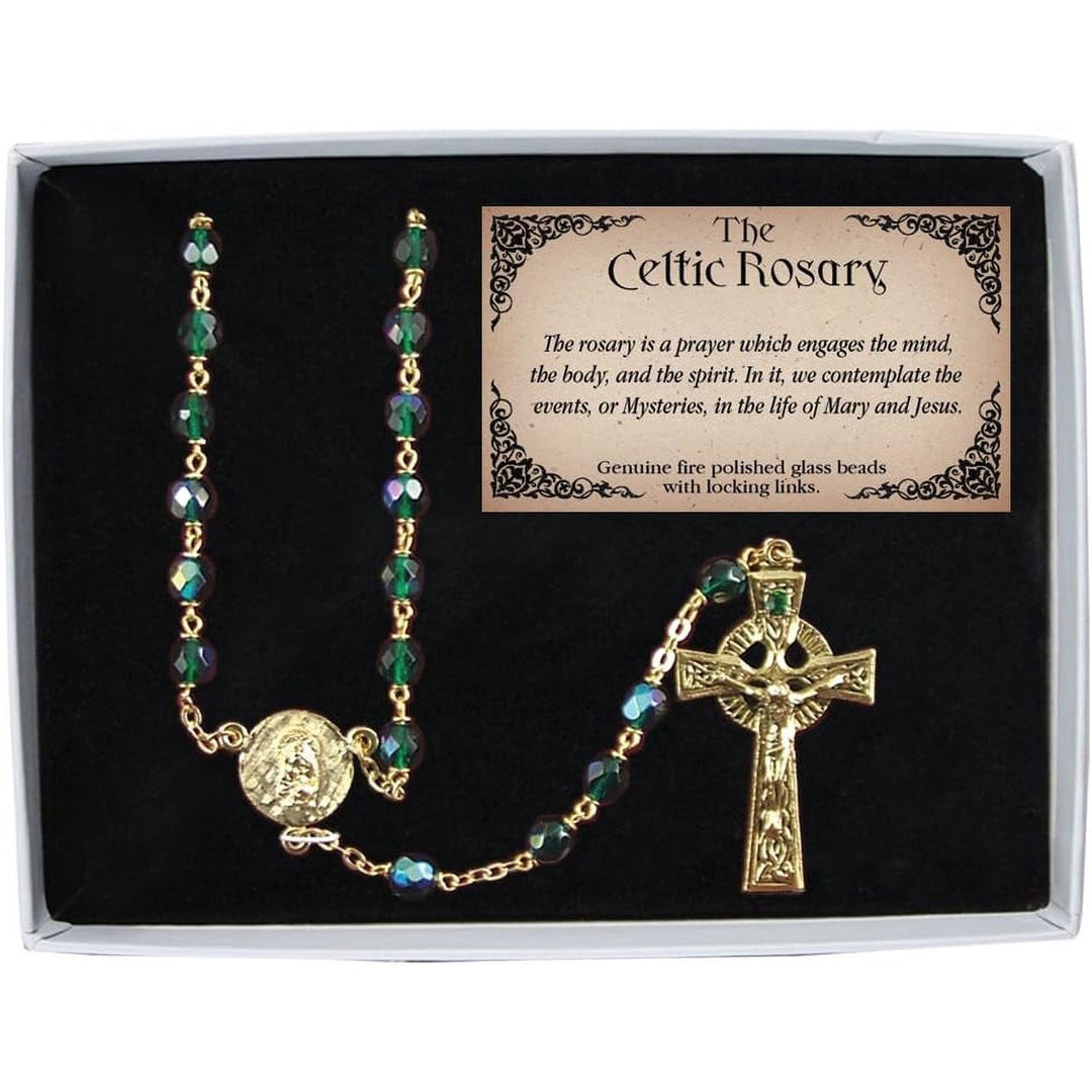 8MM Celtic St. Patrick Rosary