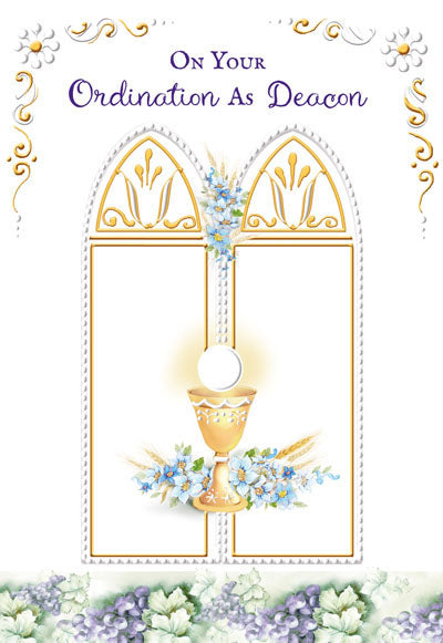 Deacon Ordination Greeting Card