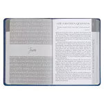 Words of Jesus for Daily Living Blue Faux Leather Devotional