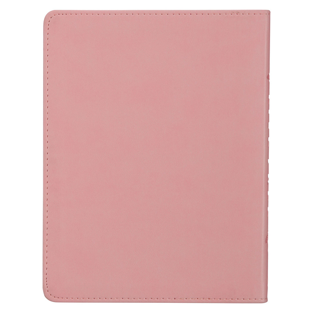 Live Free Pink Faux Leather Devotional