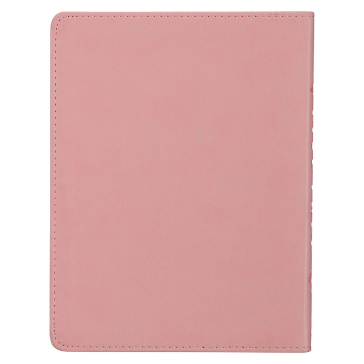 Live Free Pink Faux Leather Devotional