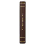 Amazing Grace Two-Tone Brown Faux Leather Daily Devotional