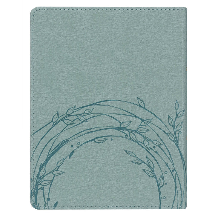 Daily Hope for the Empty Nest Dusty Teal Faux Leather Devotional