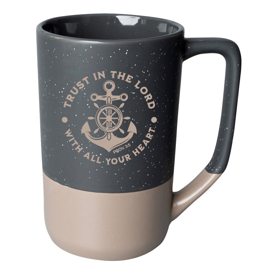 Trust In The Lord Pebble Mug