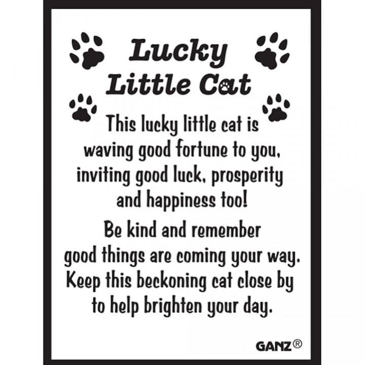 Lucky Little Cat Charm
