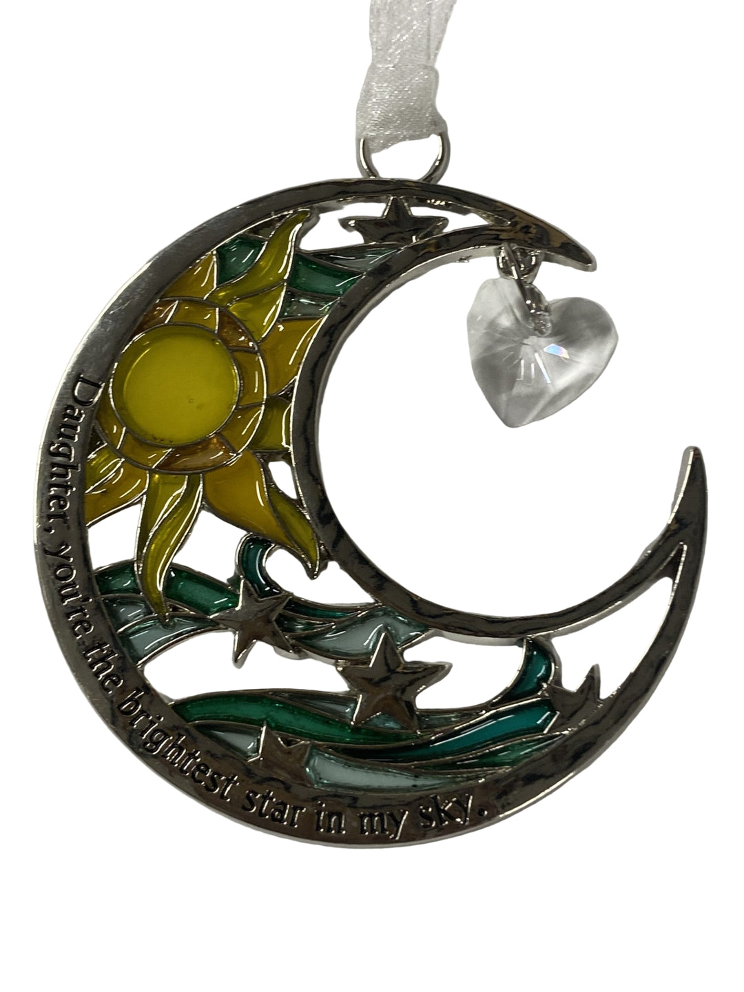 3" Love U to the Moon and Back Ornaments