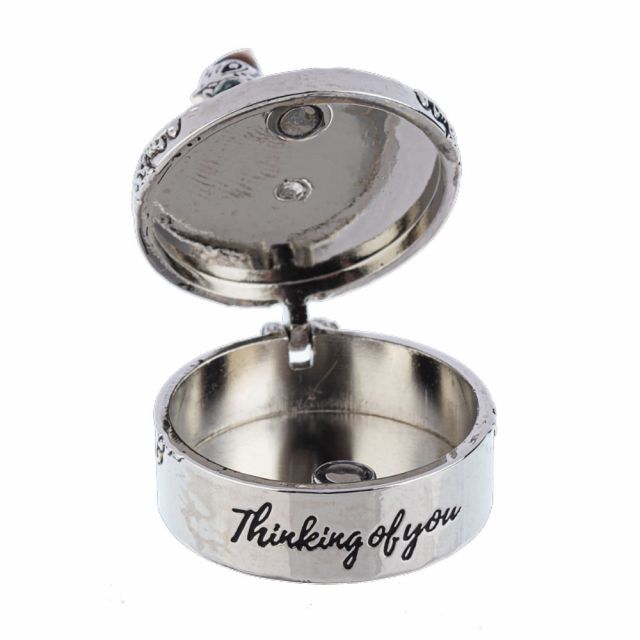 Thinking of You - Bird Prayer Box Charm