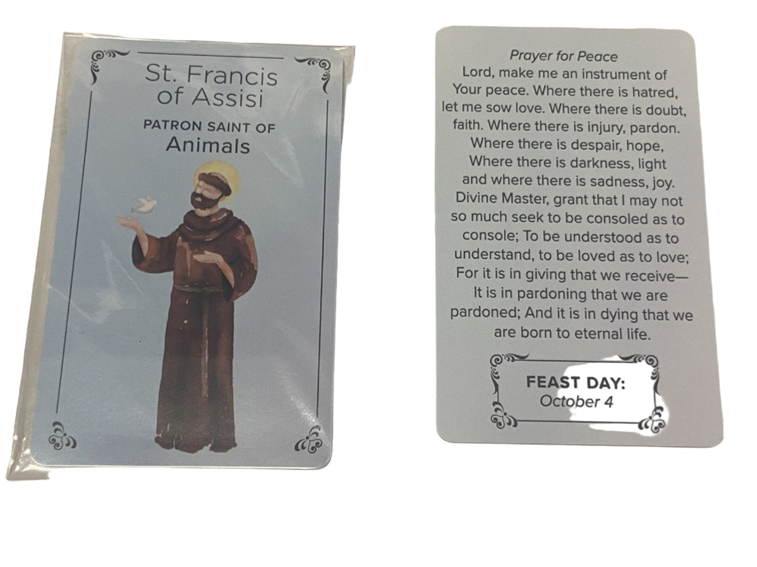 Patron Saint Pocket Cards