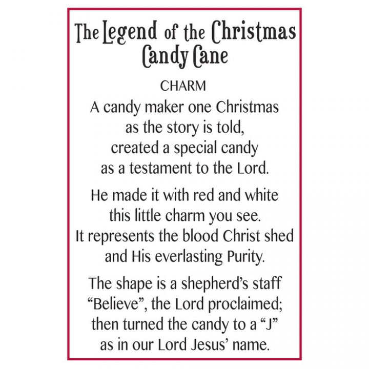 The Legend of the Christmas Candy Cane Charm