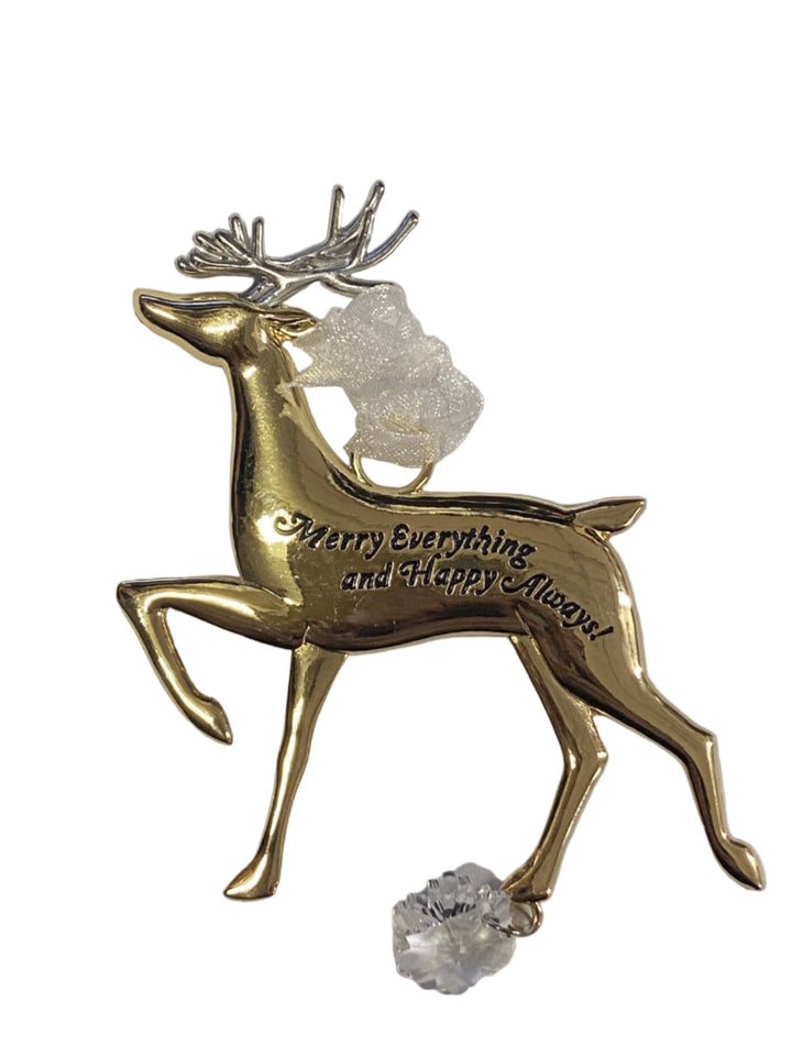 3.5" Oh deer, Christmas is here! Ornaments