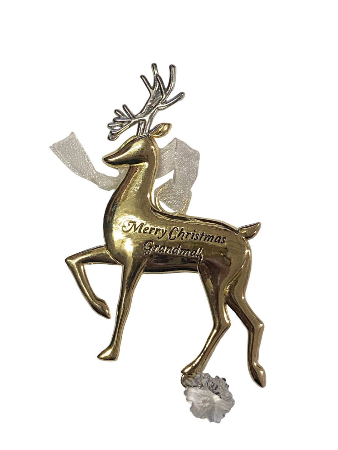 3.5" Oh deer, Christmas is here! Ornaments
