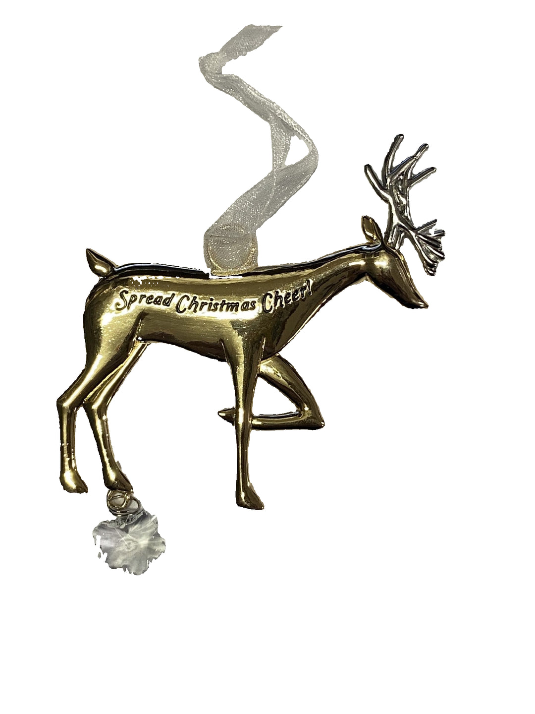 3.5" Oh deer, Christmas is here! Ornaments